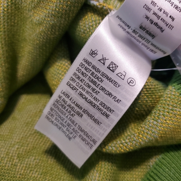 NWT Farm Rio Foliage Sketch Knit Cardigan Size XL, Ret. $195, colorful - Picture 10 of 16